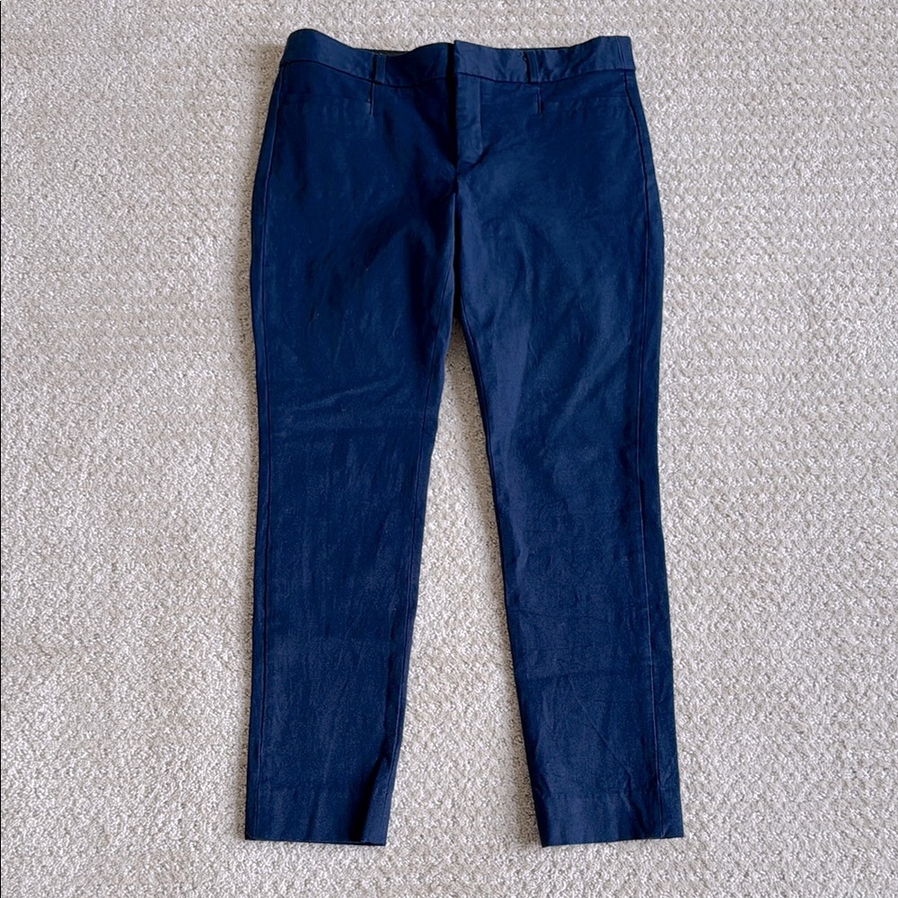 🟢 5/$25 Banana Republic | Sloan Slim Ankle Pant in Navy Blue | Size 4
